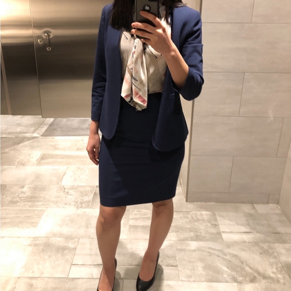 Navy Theory Skirt